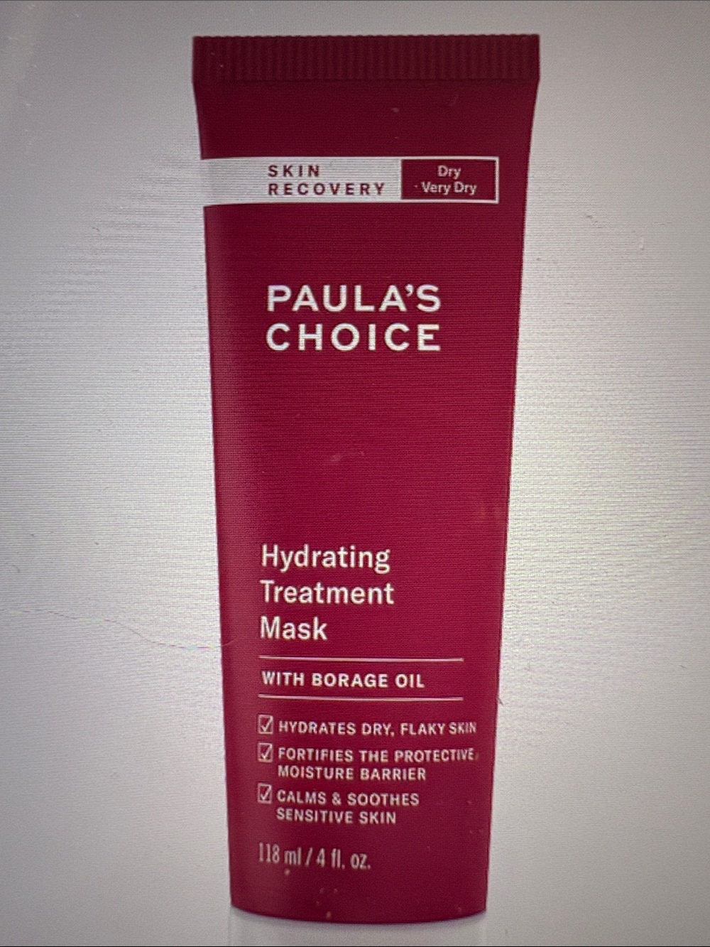 Paula's Choice Hydrating Treatment Mask - Berry Red Tube
